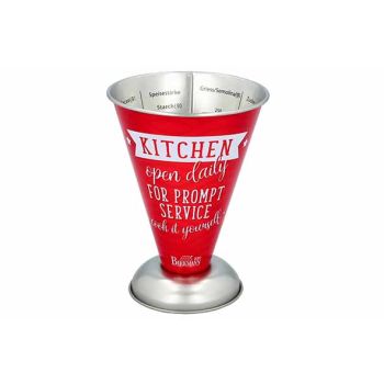 Colour Kitchen Measuring Jug Kitchenopen Daily Red 11x11xh14,5cm