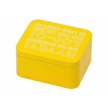 Colour Kitchen Giftbox Tadaa12x10xh6,2cm Yellow