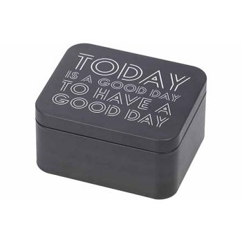 Colour Kitchen Giftbox Good Day12x10xh6,2cm Grey