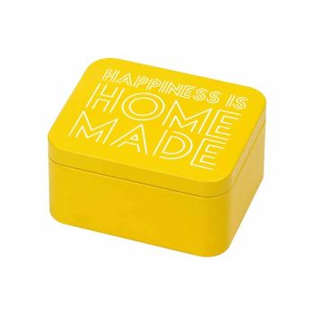 Colour Kitchen Giftbox Happiness Ishomemade 12x10xh6,2cm Yellow