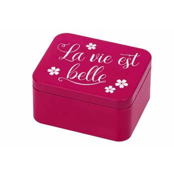 Colour Kitchen Giftbox La Vie Est Belle12x10xh6,2cm Granita