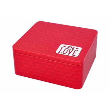 Colour Kitchen Giftbox With Love21x19xh9cm Red