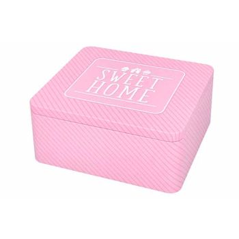 Colour Kitchen Giftbox Sweet Home21x19xh9cm Pastel Pink