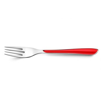 Amefa Retail Eclat Red Table Fork