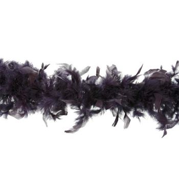 Cosy @ Home Feather Boa With Down Aubergine180cm 45g