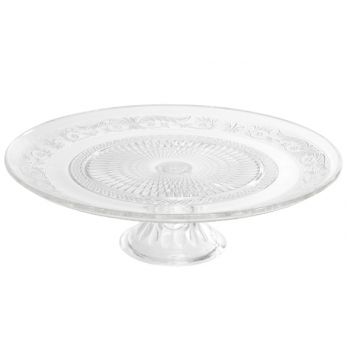 Cosy & Trendy Retro Cake Plate On Foot Glass D33xh10cm