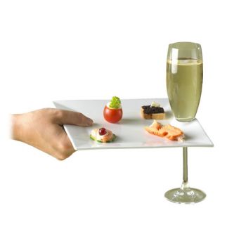 Cosy & Trendy Reception  Plate 20.5x20.5+notch For Gla