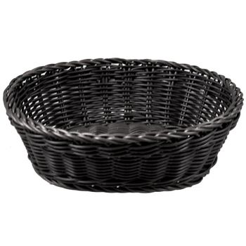 Cosy & Trendy For Professionals Ct Prof Basket Black Oval 25x20xh7,5cm