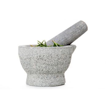 Cosy & Trendy Mortar And Pestle With Spout 8,5x6cm