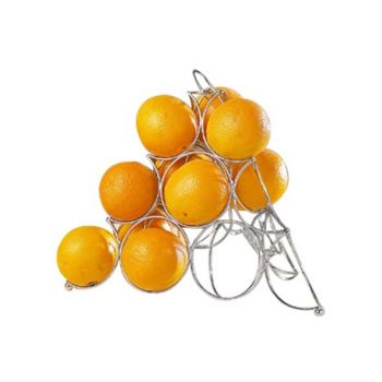 Cosy & Trendy Orange Holder Wire - 32x32xh27cm