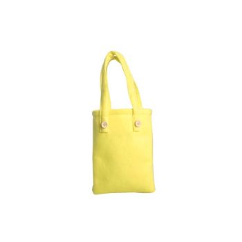Cosy @ Home Bag Fleece Fluo Yellow 14x30cm