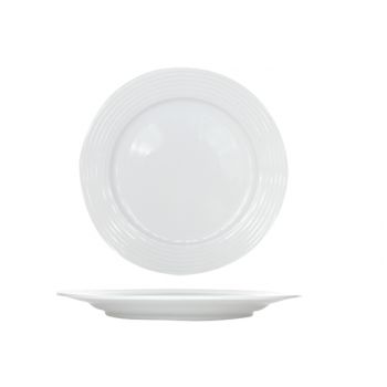 Cosy & Trendy Linea White Flat Plate 25,5cm
