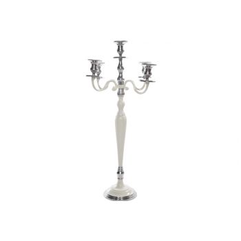Cosy @ Home Angel Candle Holder 5l H78cm Alu-nick.