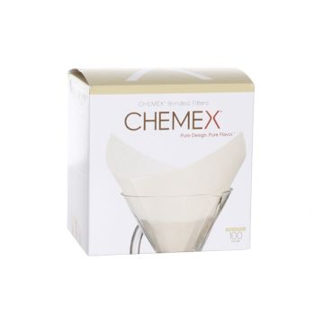 Chemex Chemex Filter Prefolded Sq Set100