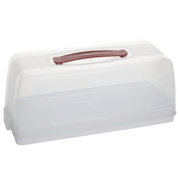 Curver Chef @ Home Cakebox White Rectangle