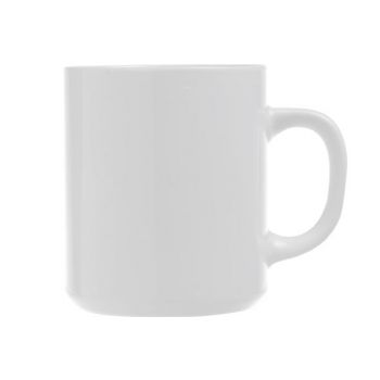 Cosy & Trendy Mug White D8cmxh10cm Porcelain 0.30l