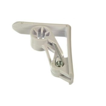 Cosy & Trendy Table Clamps Set4 White Plastic Abs