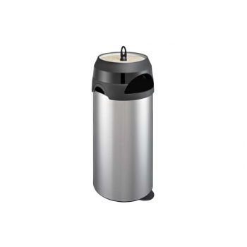 Meliconi Waste Bin With Ashtray 60l D36-h78cm