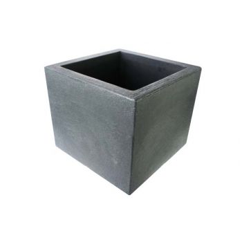 Cosy & Trendy Cube Cp Black Anthracite 40x40xh34cm Vi