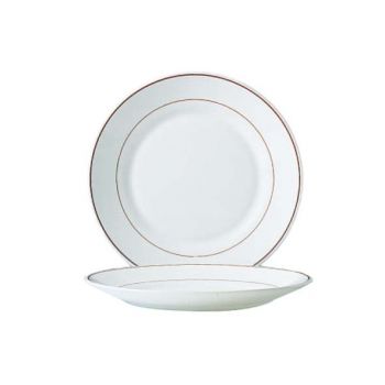 Arcoroc Restaurant Bordeaux Flat Plate 23.5cm **