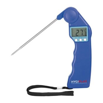 Hygiplas Easytemp kleurgecodeerde blauwe thermometer