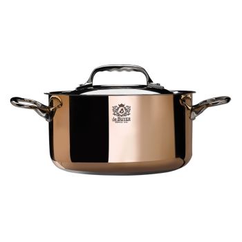 De Buyer 624220 Prima Matera Stew pan with lid 20cm