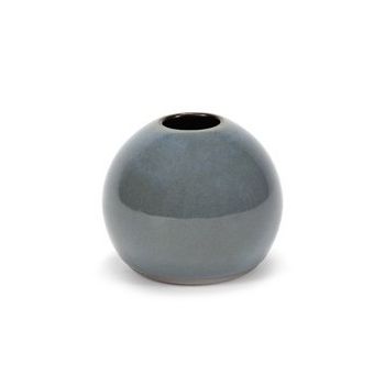Anita Le Grelle B5117308A Terres De Rêves Round Vase Medium Smokey Blue
