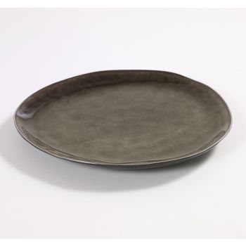 Pascale Naessens B1012014 Pure oval plate grey large