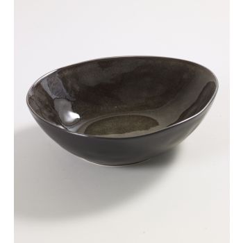 Pascale Naessens Pure oval bowl grey large