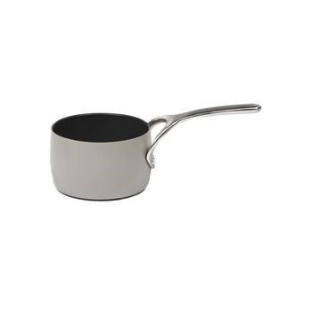 Pascale Naessens Pure B2718100G sauce pan non-stick forged alu stone grey