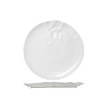 Cosy & trendy twisted dinner plate d27.5cm