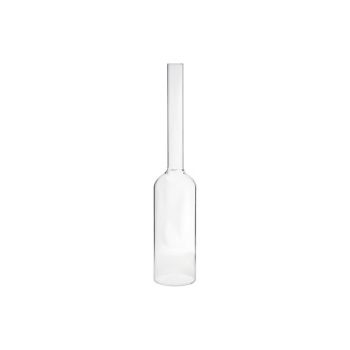 Glass bottle clear d3.5-10xh50cm transpa