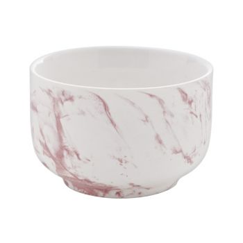 Marble red bowl d9.2xh5.8cm 22cl