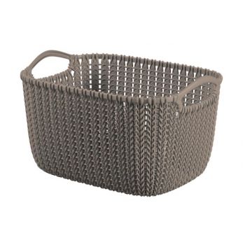 Curver Knit Basket Harvest Brown 8L