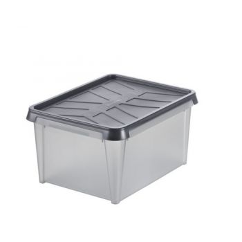Smartstore Dry 31 Box Met Deksel 50x40x26 Cm Lichtgrijs/grijs Orthex 3461050