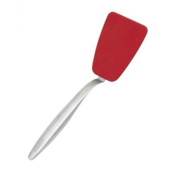 Cuisipro Piccolo Spatel Met Silicone Rood 20 Cm 737205
