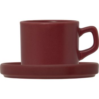 Cosy & Trendy Tower Raspberry Red Cup And Saucer